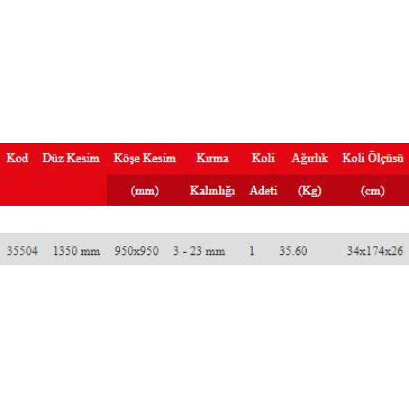 Kristal Herkül 1350Mm Açılı Seramik Kesme Makinesi - 2