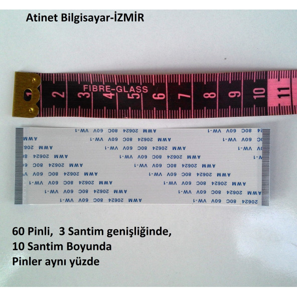 NECVOX DVA-S 9967 Teyp Filmi Flex Kablo 60 Pin 60-0.5-10A-1