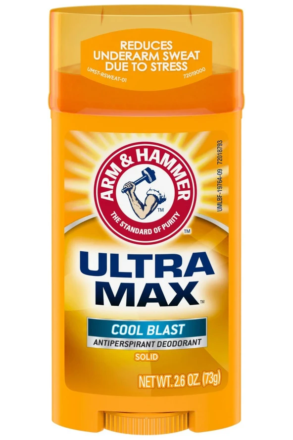 Arm & Hammer UltraMax Cool Blast Antiperspirant Stick Deodorant 73GR