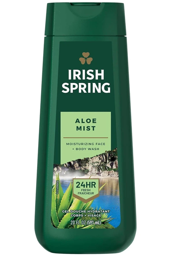 Irish Spring Aloe Mist Nemlendirici Yüz ve Vücut Yıkama 591ML