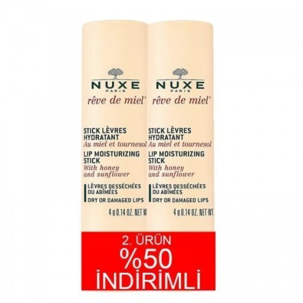 Nuxe Reve De Miel Stick 4 gr 1+1 Dudak Bakımı