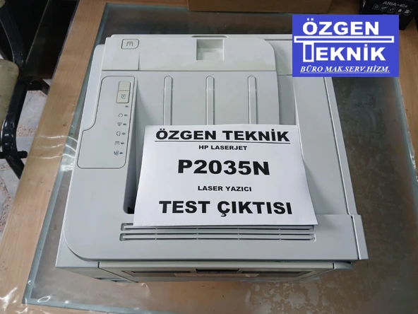 hp laserjet p2035n yazıcı(İKİNCİEL) - 4