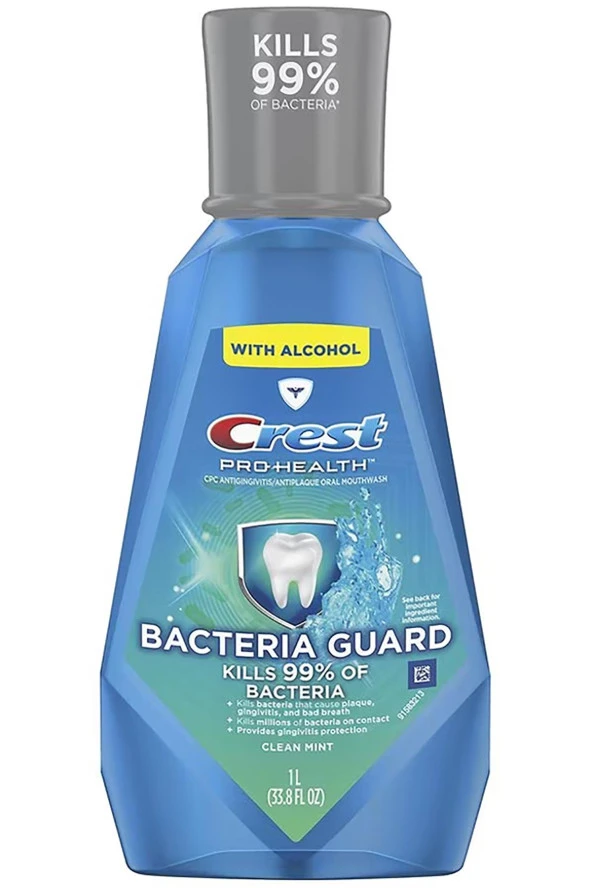 Crest Pro-Health Guard Clean Mint Ağız Bakım Suyu 1LT