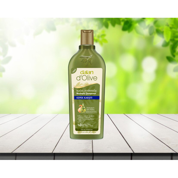 Dalan D'olive Zeytinyağlı Şampuan Kepek Karşıtı 400ml 1 adet