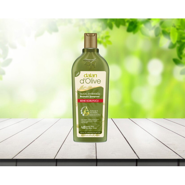 Dalan D'olive Doğal Zeytinyağlı Renk Koruyucu Besleyici Şampuan 400 ml 1 Adet