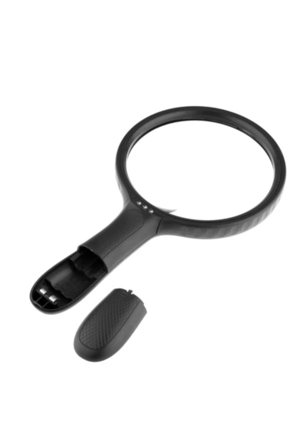 -3 Led Işıklı Lenslı Büyüteç 120 mm - 3