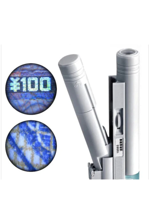 -100xzoom Çift Tüp Laboratuvar Led Işık Mikroskop Büyüteç