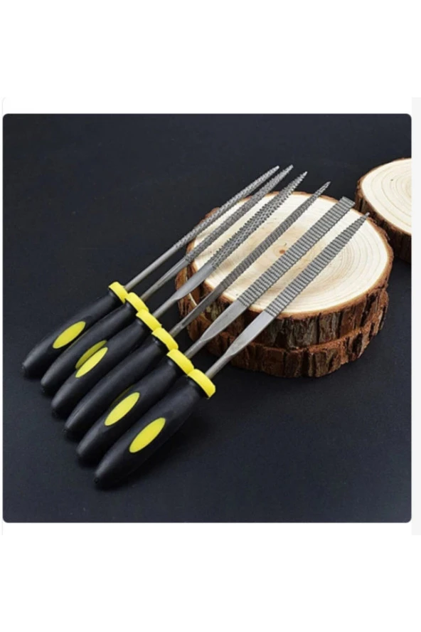 Ahşap Törpü Eğe Seti Plastik Saplı 180mm Törpü Takımı Ahşap Törpüleme 18cm-mini-törpü-6pcs - 2