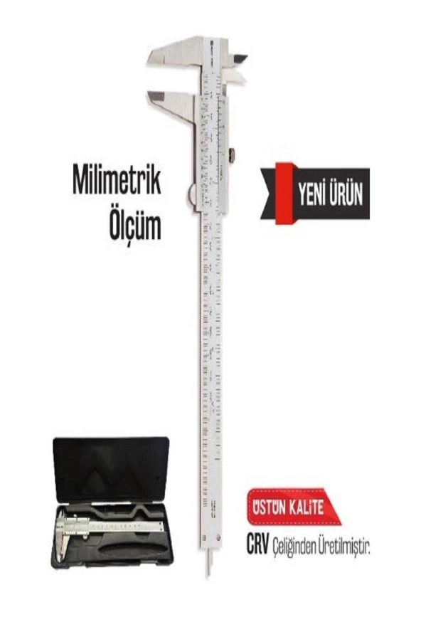 Bay-tec Mekanik Kumpas 150 X 0,02 Mm