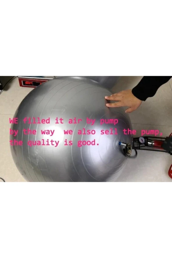 Kalın Piston Basınç Göstergeli Ayak Pompası Bisiklet Top Araba Şişirme Pompası - 2