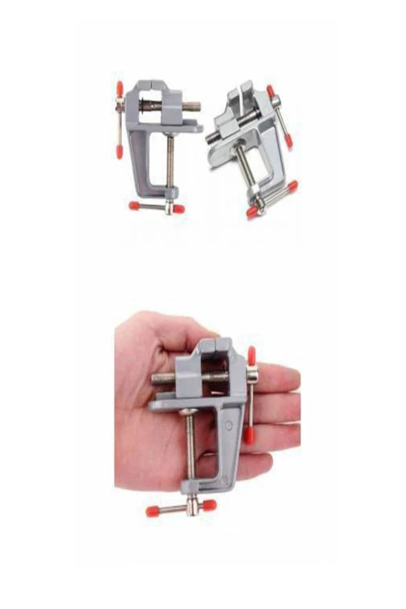 Mini Masa Mengene Sıkıştırma Sabitleme Işkence 10 Cm - 2