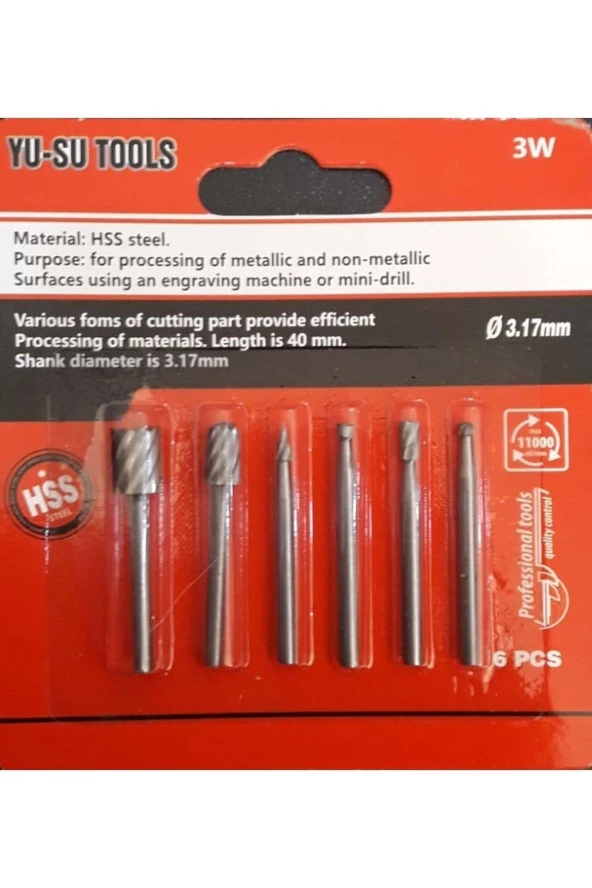 Oyma Seti 6 Parça Mini - 1
