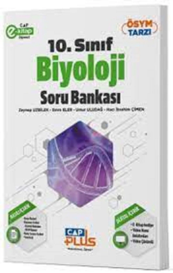 10. Sınıf Anadolu Biyoloji Soru Bankası Çap Yayınları