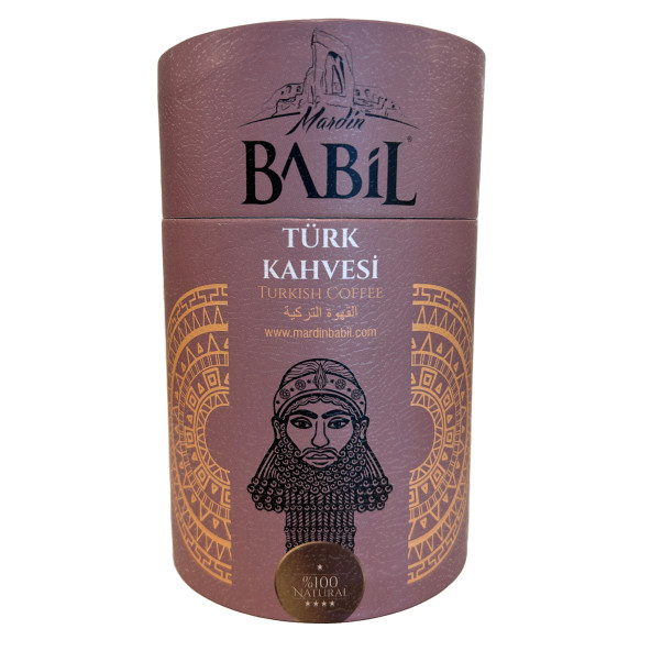 Mardin Babil Türk Kahvesi 200g Karton Silindir Kutu - 2