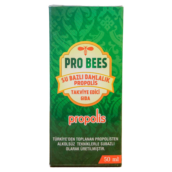 Pro Bees Su Bazlı Damlalık Propolis Takviye Edici Gıda 50ml