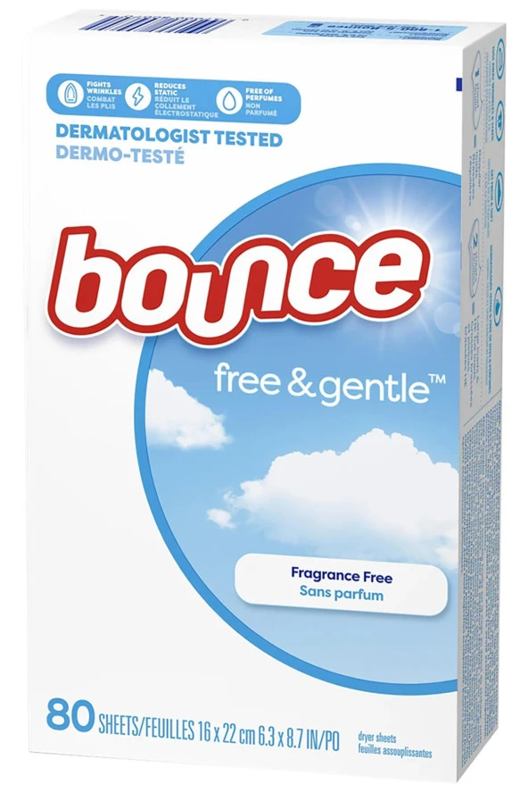 Bounce Fresh & Sensitive Kurutma Makinesi Mendili 80 Adet