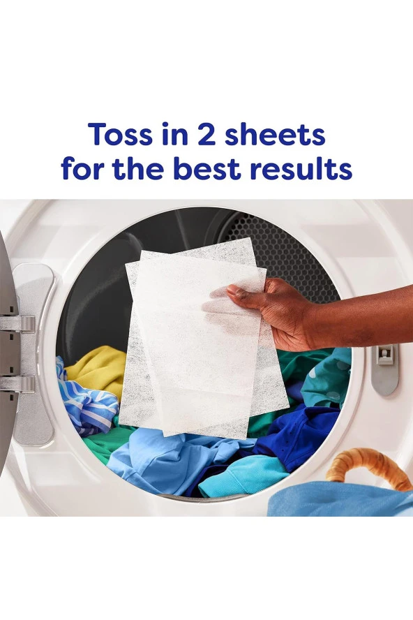 Bounce Fresh & Sensitive Kurutma Makinesi Mendili 80 Adet - 5