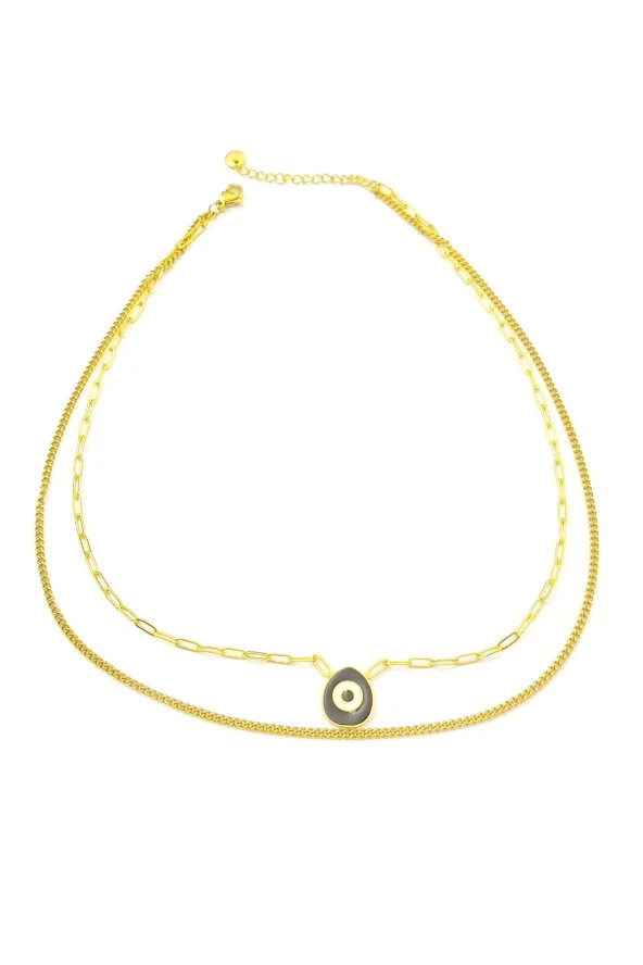 Gold Çelik Kolye