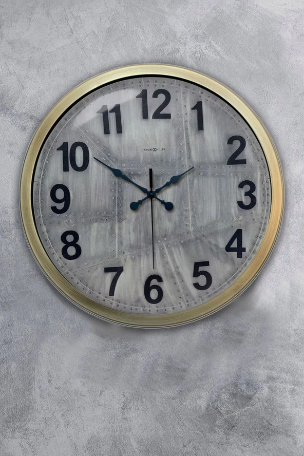 40 Cm Eskitme Metal Klasik Duvar Saati