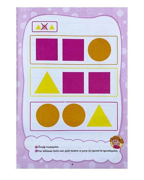 3 Yaş Sayı Şekil Dünyasına İlk Adım İlk Adım Yayınevi - Resim 3