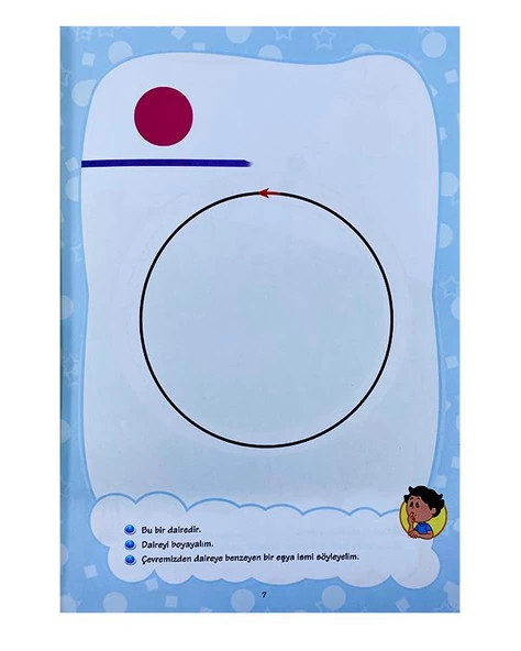 3 Yaş Sayı Şekil Dünyasına İlk Adım İlk Adım Yayınevi - Resim 4