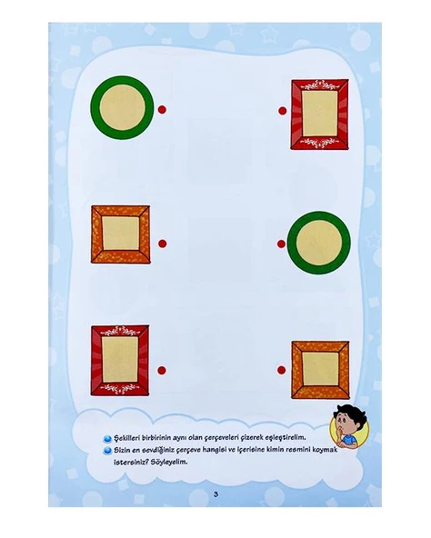 3 Yaş Sayı Şekil Dünyasına İlk Adım İlk Adım Yayınevi - Resim 2