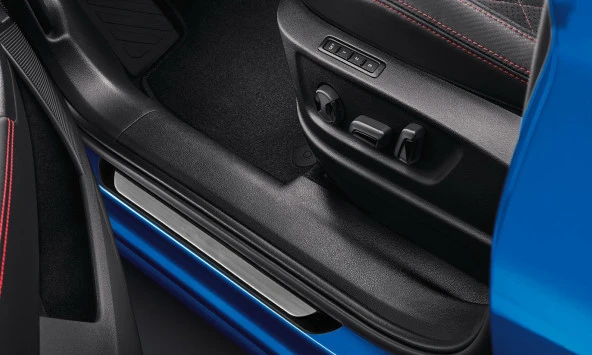 Honda Civic 9 için Hatchback Krom Kapı Eşik Koruması Krom Line 2012-2015 4 Parça
