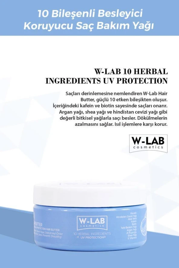 W-Lab Kozmetik Şampuan Ve Saç Bakım Yağı Set - 5