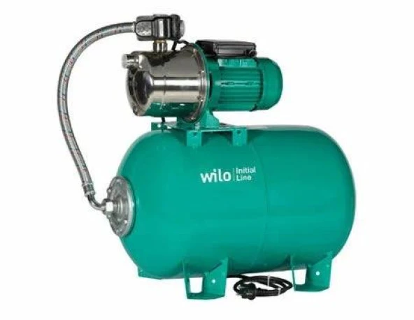 Wilo Initial Aqua SPS 25-4.47 Yatay 25 Lt. Tanklı Hidrofor (5 Kat-10 Daire)