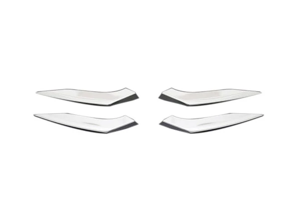 Renault Clio 5 için Krom Sis Çıtası 4 Parça. 2019 Ve Üzeri - Resim 2