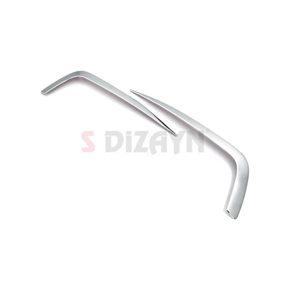 Volkswagen Passat B8.5 için Krom Sis Farı Çerçevesi 2 Parça 2019 Ve Üzeri - Resim 4