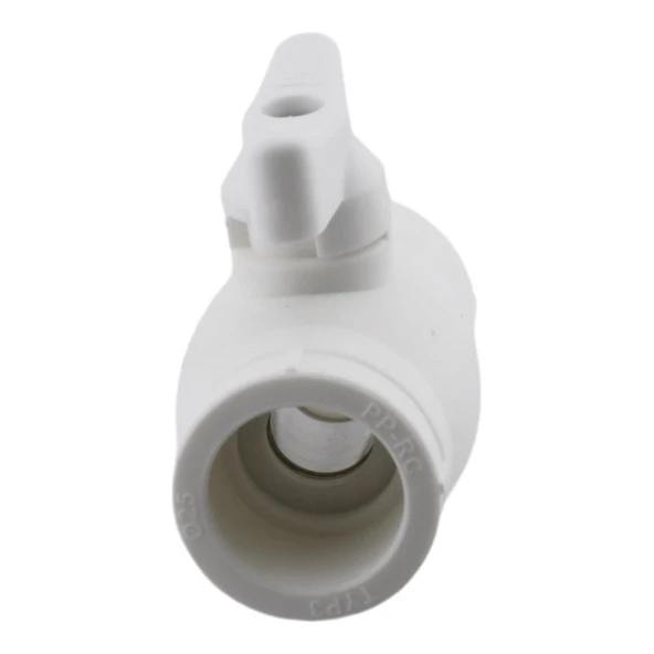 Mini Vana Plastik 25lik Küresel PPRC Pvc Vanası Dişsiz Aç Kapa Boru Kaynak Makine Bağlantılı - 5