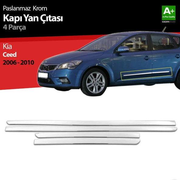 Kia Ceed Krom için Kapı Yan Çıtası 2006-2010