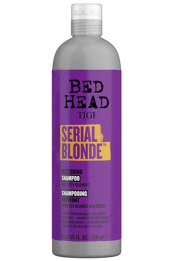 Tigi Bed Head Yıpranmış Sarı Saçlar İçin Şampuan 750ML