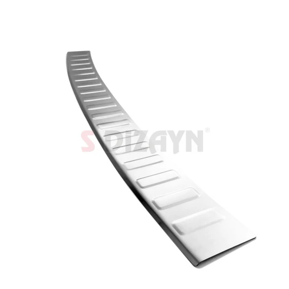 Volkswagen Touran 2 için Krom Arka Tampon Eşiği 2015 Üzeri - Resim 3