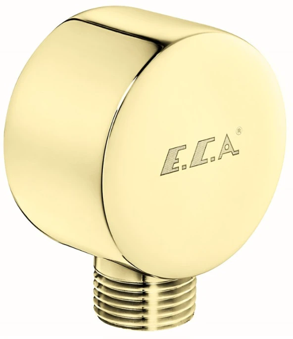 ECA Ankastre Duş Çıkış Dirseği Minimal Altın Renkli 102826634