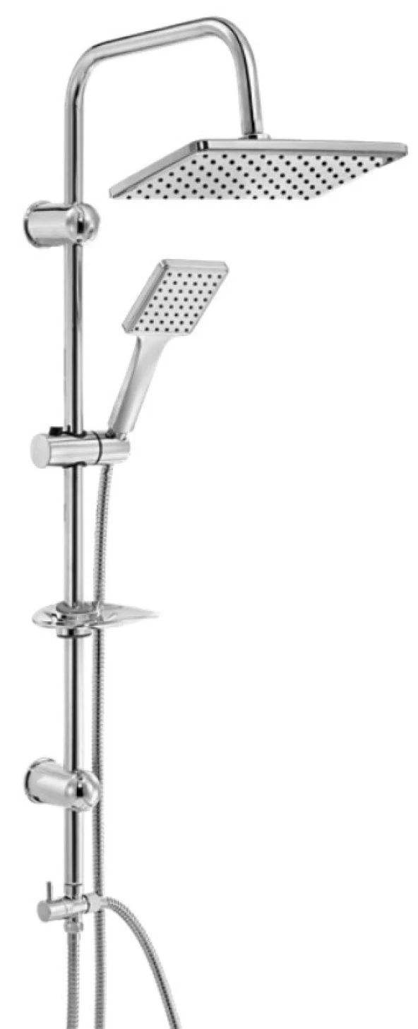 AR Lucia Banyo Kare Kolonlu Tepe Duş Seti Takımı 102158021