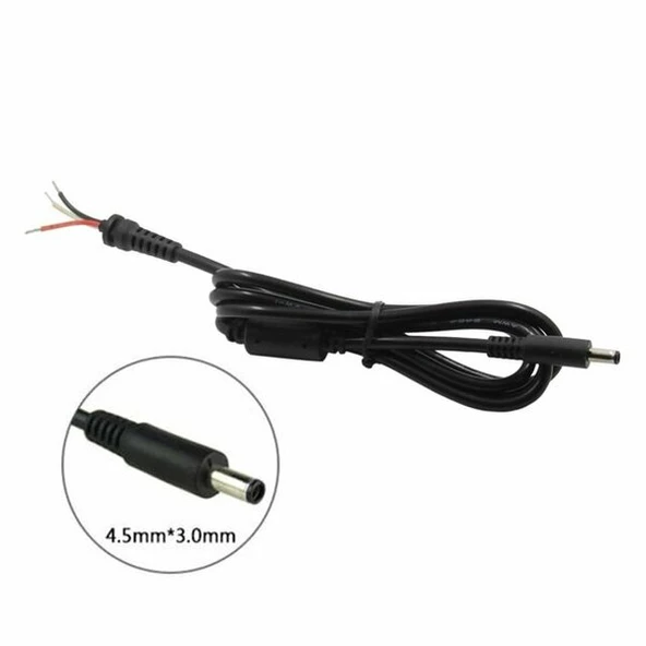 DELL ULTRABOOK 4.5 X 3 MM GAMİNG 180W ADAPTÖR DC KABLO ürün görseli