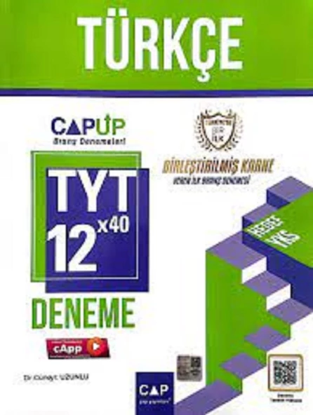 TYT Türkçe 12 x 40 Up Deneme Çap Yayınları