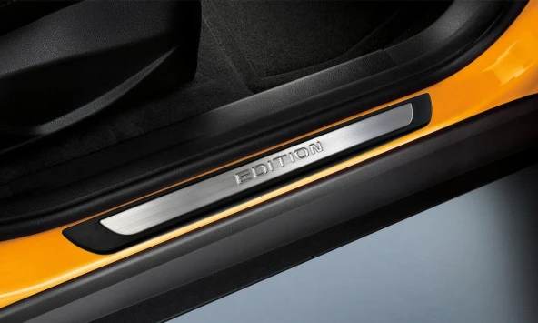 Citroen C3 3 için Krom Kapı Eşik Koruması Edition Line 2017 Üzeri 4 Parça