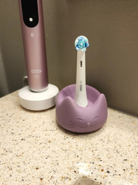 Oral B Diş Fırçası Tutacağı Sevimli Kedi - 2