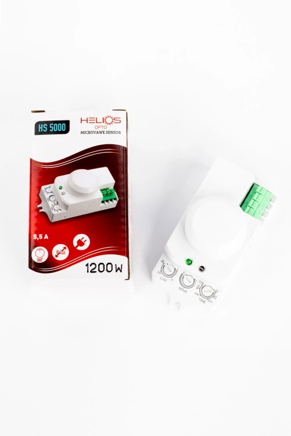 Helios Opto 120w 360 Derece Algılama Açılı Infrared Radar Sensör HS 5000