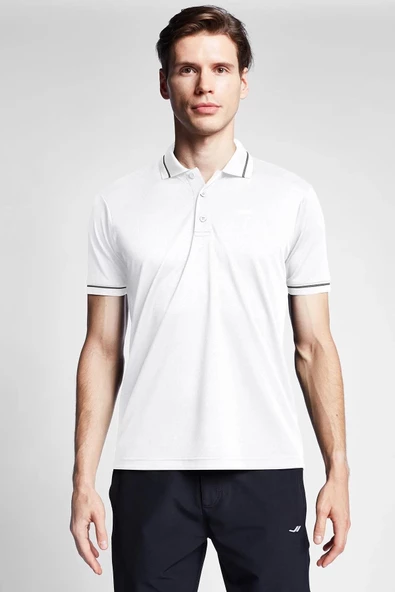 LESCON 24S-1299-24B KISA KOL POLO YAKA TSHIRT