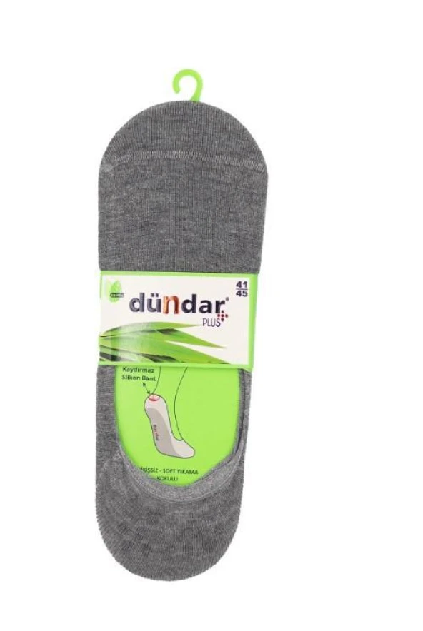 PLUS ERKEK BAMBU BABET GRİ 6'LI 5541