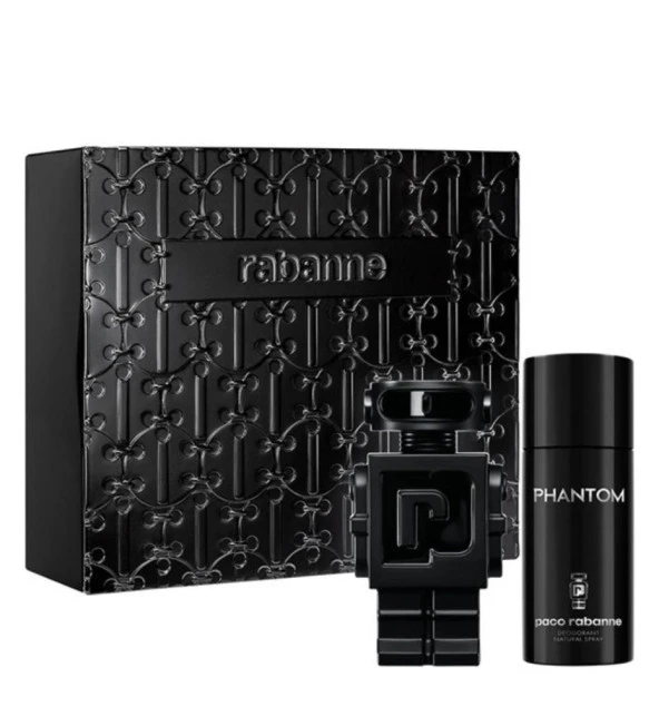 Paco Rabanne Phantom Erkek Parfüm EDP 100 ML + Phantom Erkek Sprey Deodorant 100 ML