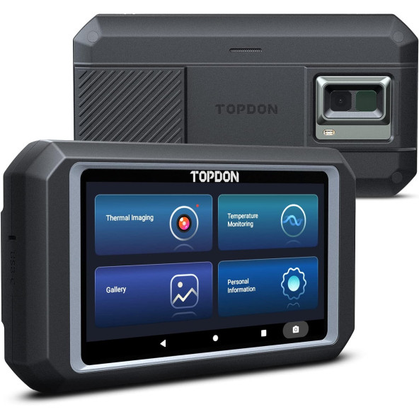TOPDON TC003 Termal Kamera, 256x192 IR Yüksek Çözünürlüklü Çift Kamera