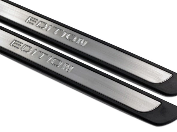 Seat Leon Mk3 için Sc Krom Kapı Eşik Koruması Edition Line 2012-2013 2 Parça - Resim 4