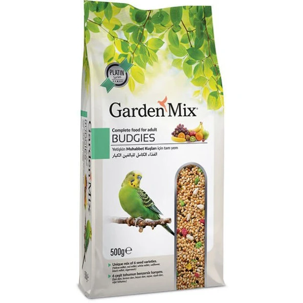 Garden Mix Meyveli Muhabbet Kuş Yemi 500 Gr