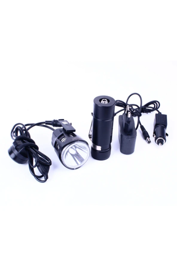 Watton Profesyonel Bisiklet Lambası Black Wt-272