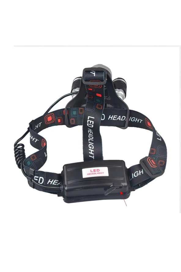 Watton Çınarcık Tog 3 Başlıklı Şarjlı Kafa Feneri Wt-256 - 4